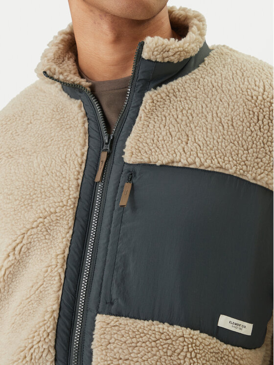 Element Element Jaka Polar Oak Sherpa ELYJK00224 Bēšs Regular Fit