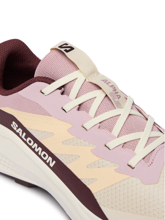 Salomon Salomon Маратонки за бягане Alphaglide W L49092800 Екрю