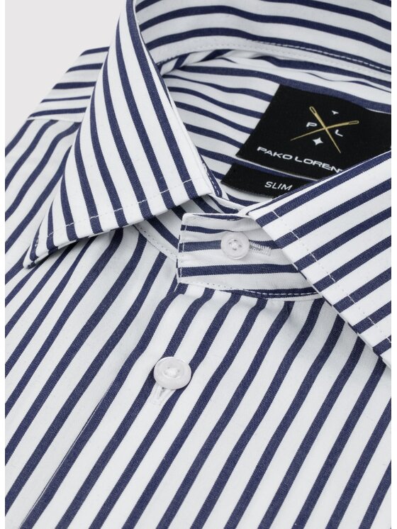 Pako Lorente Pako Lorente Koszula P24WP-1X-051 Biały Slim Fit