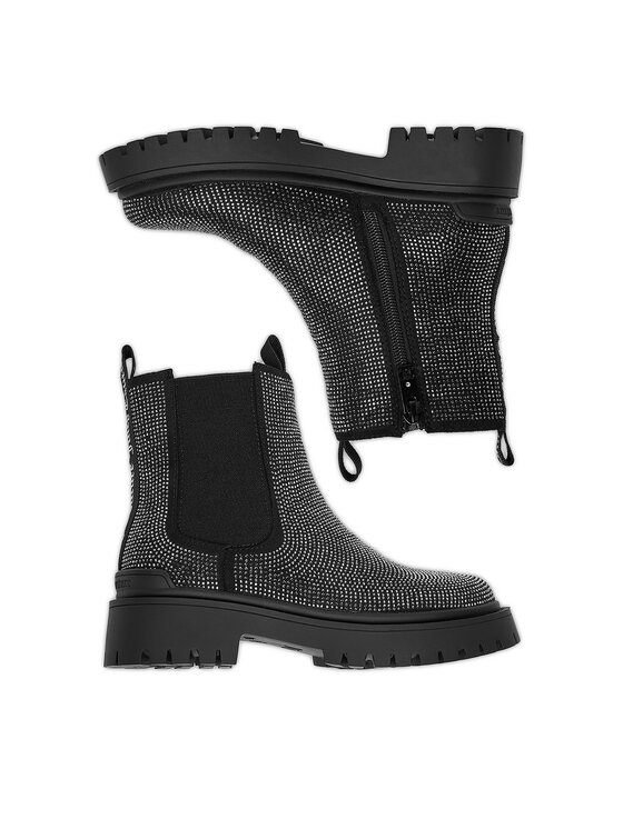 Juicy Couture Juicy Couture Botki EO-CS6590-10 Czarny