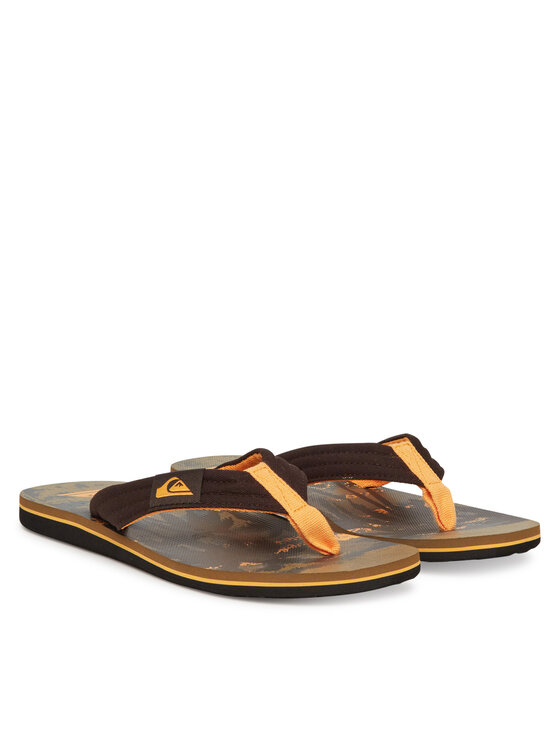 Quiksilver Quiksilver Šlepetės per pirštą Molokai Layback AQYL101339 Žalia