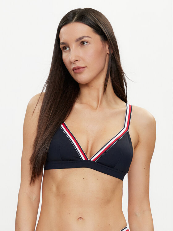 Tommy Hilfiger Gornji Del Bikini UW0UW05290 Mornarsko Modra