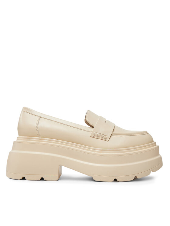 Damskie Loafersy DeeZee, Rozmiar 37, Beżowe, ST0242613-1