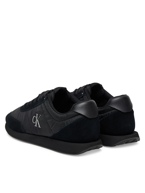 Calvin Klein Calvin Klein Sneakersy Retro Runner Ess Mix Mat YM0YM01361 Čierna