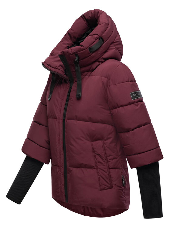 Navahoo Navahoo Kurtka zimowa Lotusherz Bordowy Regular Fit