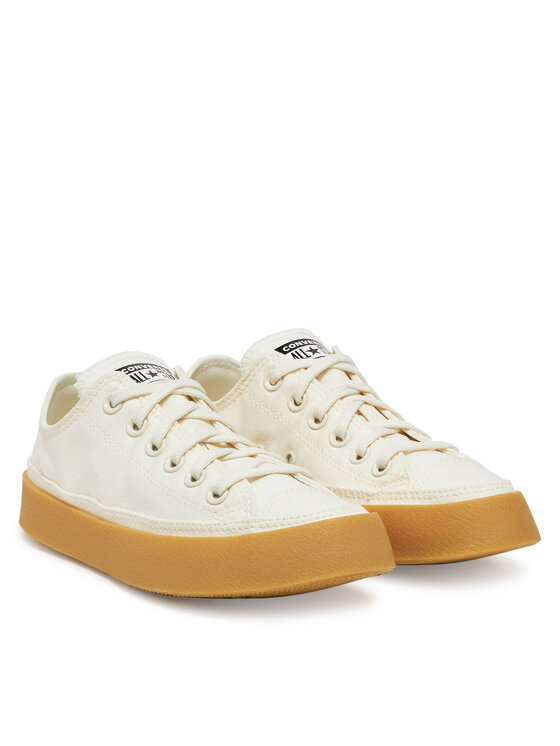 Converse Converse Πάνινα παπούτσια Chuck Taylor All Star Retro Rubber A10696C Μπεζ