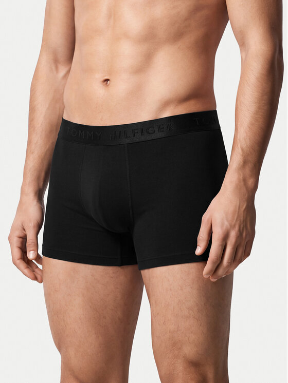 Tommy Hilfiger Tommy Hilfiger Set de boxeri﻿ UM0UM03756 Negru