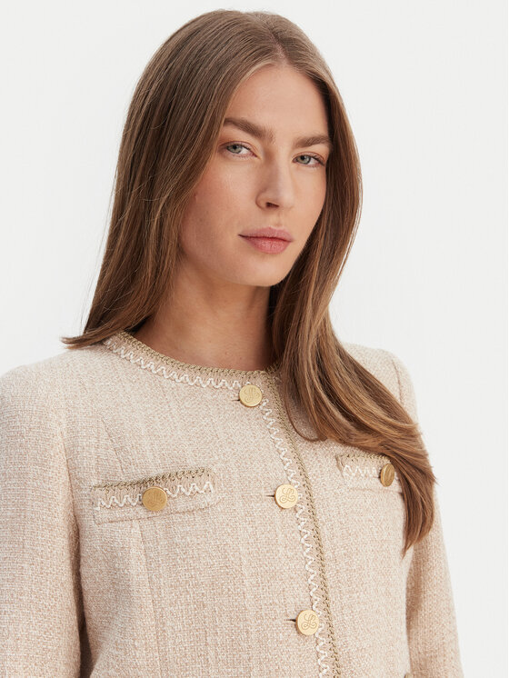 Luisa Spagnoli Luisa Spagnoli Sacou Vasari 542790 Bej Regular Fit