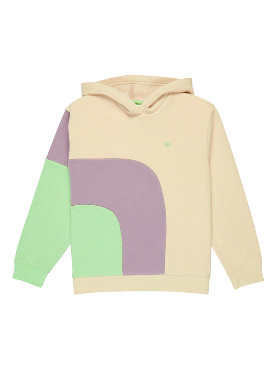 Roxy Bluza Remember The Name ERGFT04032 Beżowy Relaxed Fit