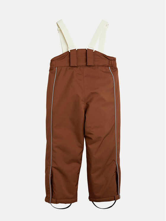 MINI RODINI Mini Rodini Skijaške hlače Panda 2371014016 Smeđa Regular Fit