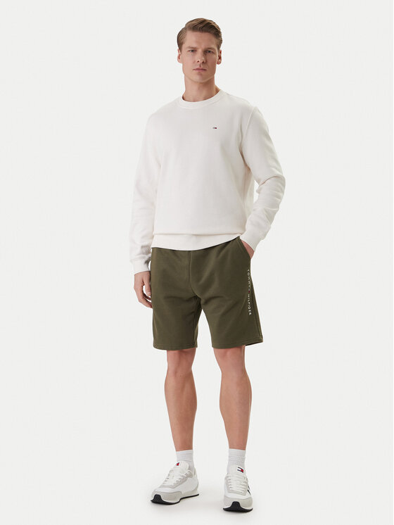 Tommy Hilfiger Tommy Hilfiger Športne kratke hlače UM0UM03452 Zelena Regular Fit