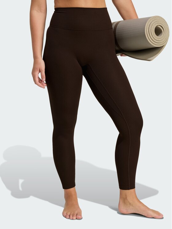 adidas adidas Legginsy 155607 Brązowy Fitted Fit