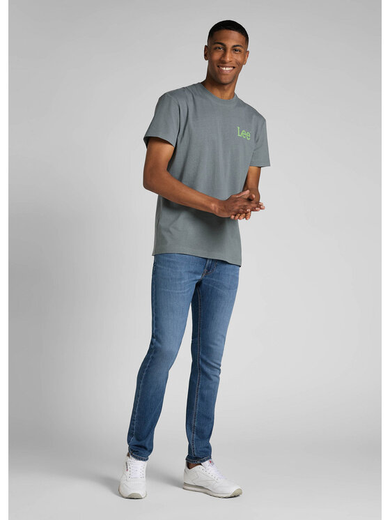 Lee Lee Jeansy L719CAPR Niebieski Slim Fit
