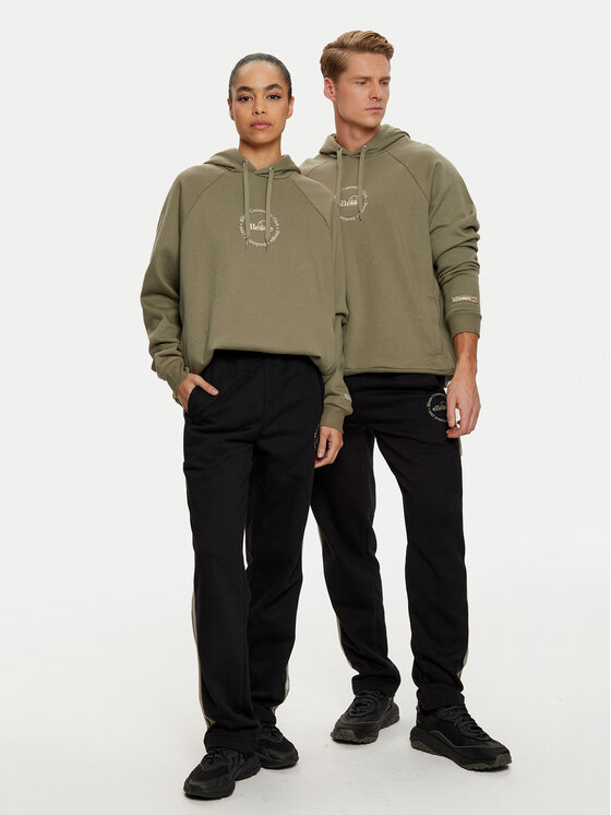 Ellesse Ellesse Felpa Unisex Barcelona SHX21062 Verde Regular Fit