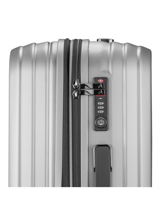 Pack Easy Pack Easy Walizka średnia 324328 Srebrny