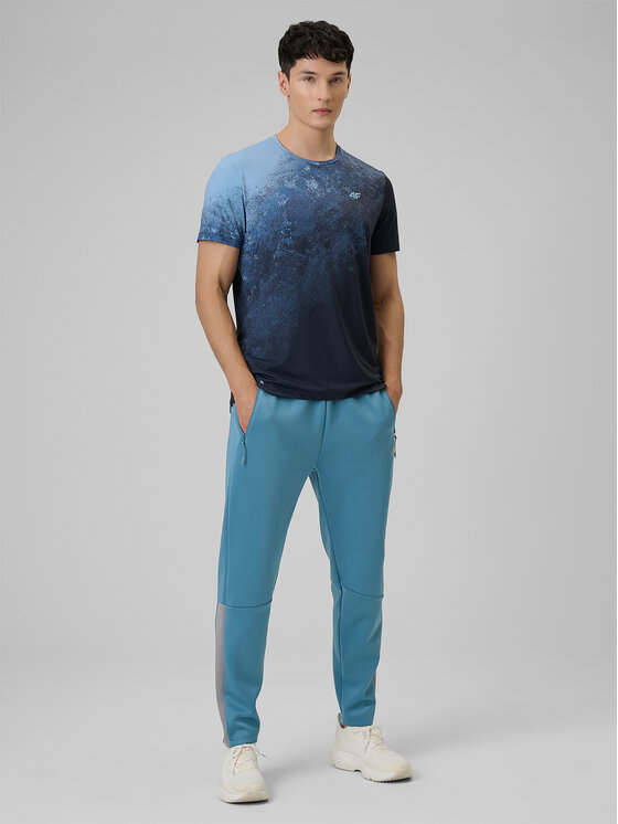 4F 4F Koszulka techniczna VICTORY PACK Granatowy Regular Fit