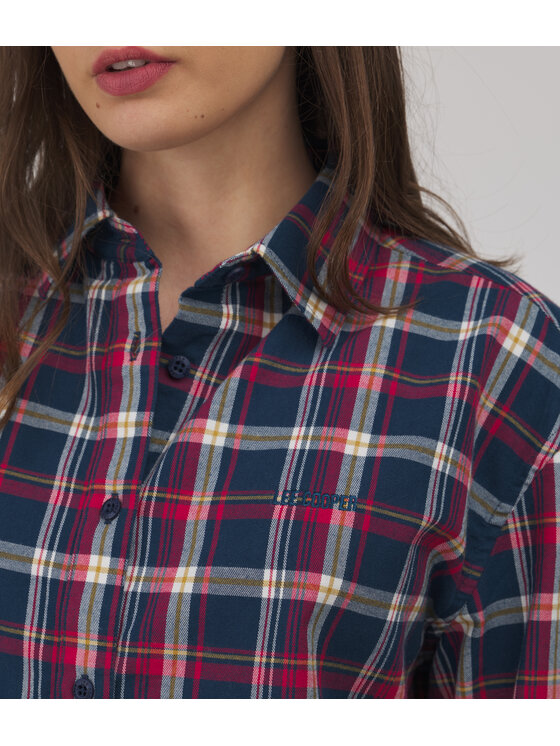 Lee Cooper Lee Cooper Koszula RENATA Czerwony Oversize