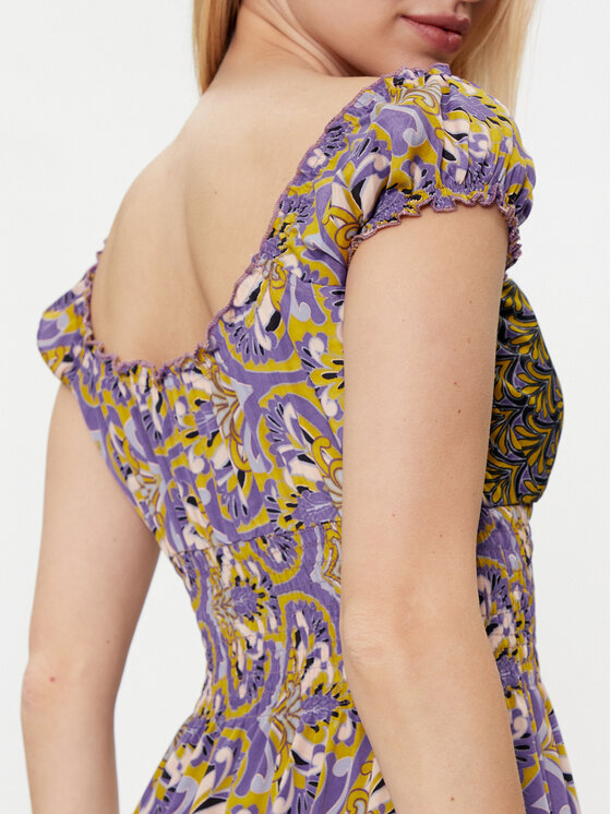 Iconique Iconique Rochie de vară Shirley IC24-098 Colorat Regular Fit