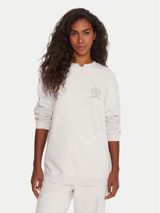 Tommy Jeans Tommy Jeans Mikina DW0DW21586 Sivá Regular Fit