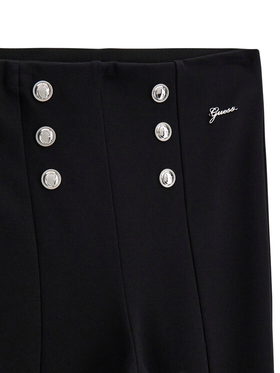 Guess Guess Leggings J5BB08 KAUH0 Schwarz Flared Fit