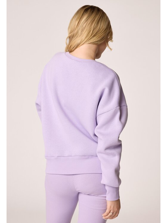 LAURELLA LAURELLA Mikina 1TU017 Fialová Regular Fit