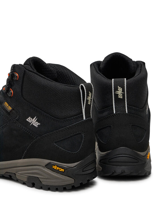 Lomer Lomer Trekkingschuhe Sella High Mtx Suede 30047/A Schwarz