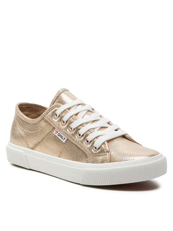 ONLY Shoes ONLY Shoes Tenniskingad Nicola 15318574 Kuldne