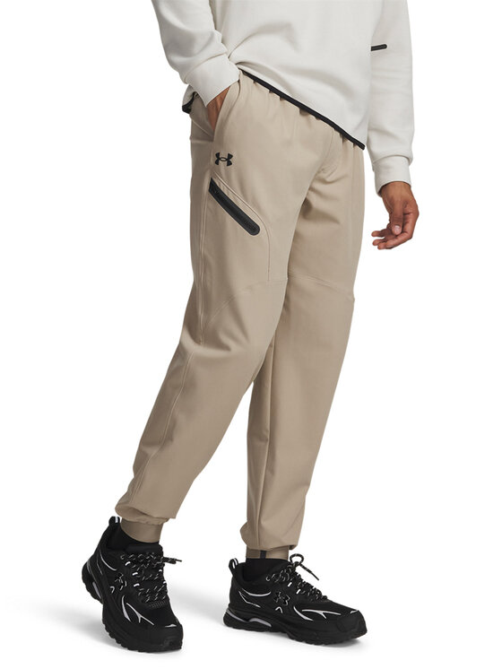 Under Armour Under Armour Spodnie dresowe 1388823 Beżowy Relaxed Fit