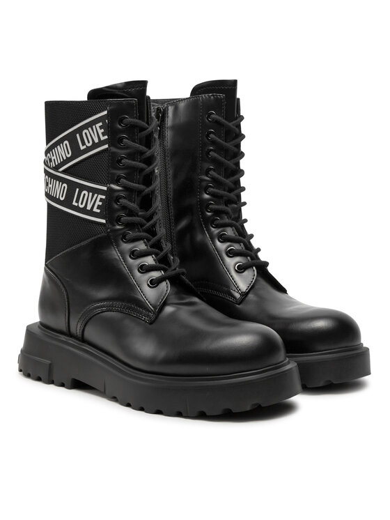 LOVE MOSCHINO LOVE MOSCHINO Škornji JA24094G1LIA700A Črna