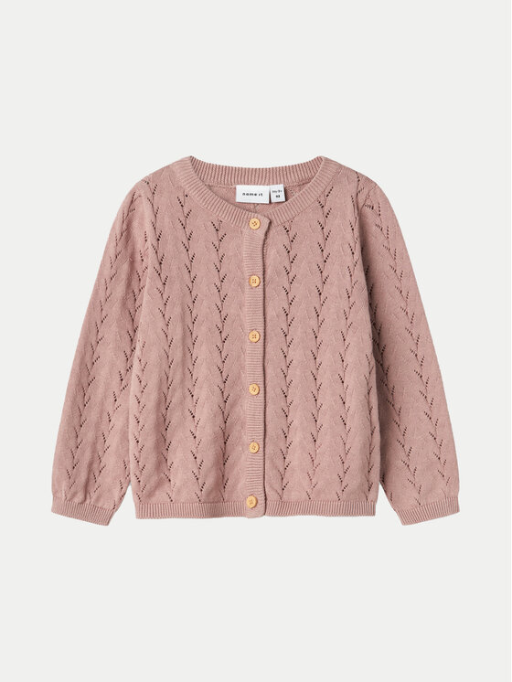 NAME IT NAME IT Kardigán 13233051 Rózsaszín Regular Fit
