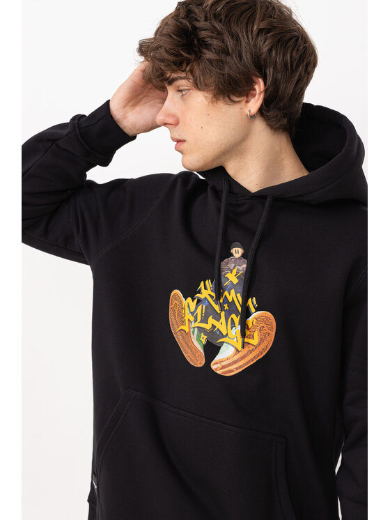Bluza, rozmiar L, Czarny, Punk