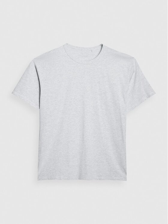 4F 4F T-shirt 4FWSS25TTSHU1972-27M Grigio Oversize