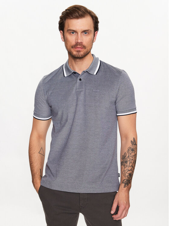 BOSS Boss Poloshirt 50486172 Blau Regular Fit
