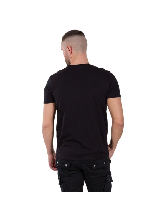 Alpha Industries Alpha Industries T-Shirt AI.100501NP-478-S Czarny Basic Fit