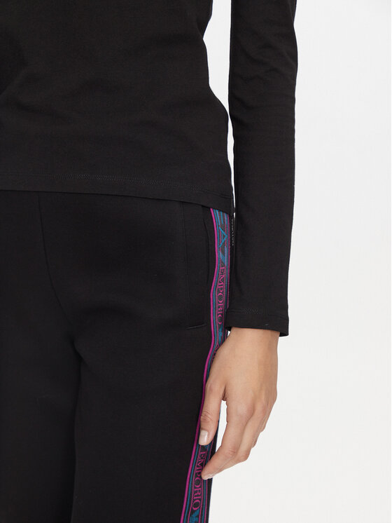 EA7 Emporio Armani EA7 Emporio Armani Блуза 6DTT16 TJLOZ 1200 Черен Regular Fit