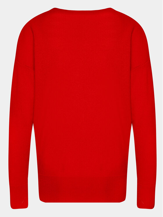 Maglione Regatta Kensley Per Donna: Collo Arrotolato, Polsini A Costine, Orlo Curvo. Colore Rosso, Taglia 44 EU. Comodo E Casual.