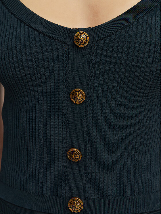 Guess Guess Top W5YR10 Z0130 Verde Regular Fit