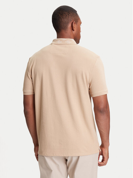 Guess Guess Polo M5YP34 KCJV1 Bež Regular Fit