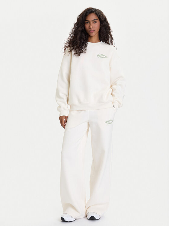 New Balance New Balance Суитшърт WT53516 Бял Relaxed Fit
