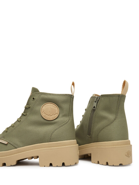 Palladium Palladium Outdoorová obuv Pallabasetwill 96907-333-M Zelená