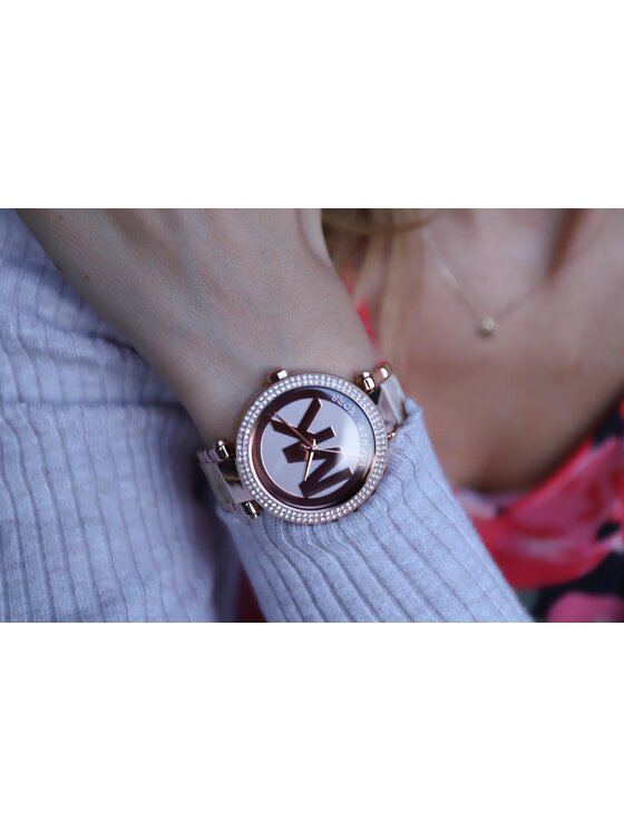 Michael Kors Michael Kors Hodinky MK6530 Ružové zlato