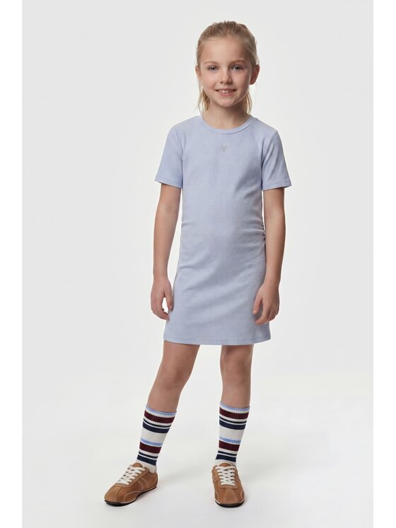 Guess Kids Guess Kids Každodenní šaty 183454 Fialová Classic Fit