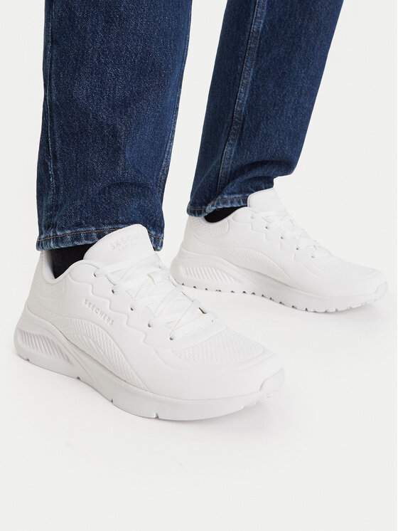 Skechers Skechers Sneakersy Uno Lite-Lighter One 183120/WHT Biały