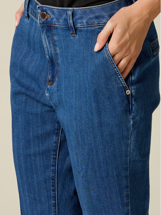Oltre Oltre Jeans P576R209290N024 Blu Regular Fit