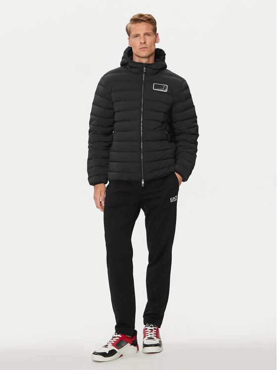 EA7 Emporio Armani EA7 Emporio Armani Kurtka puchowa 6DPB16 PNHAZ 1200 Czarny Regular Fit