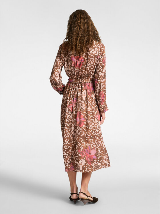 Elena Mirò Elena Mirò Vestito elegante 7437P000241N001 Marrone Regular Fit