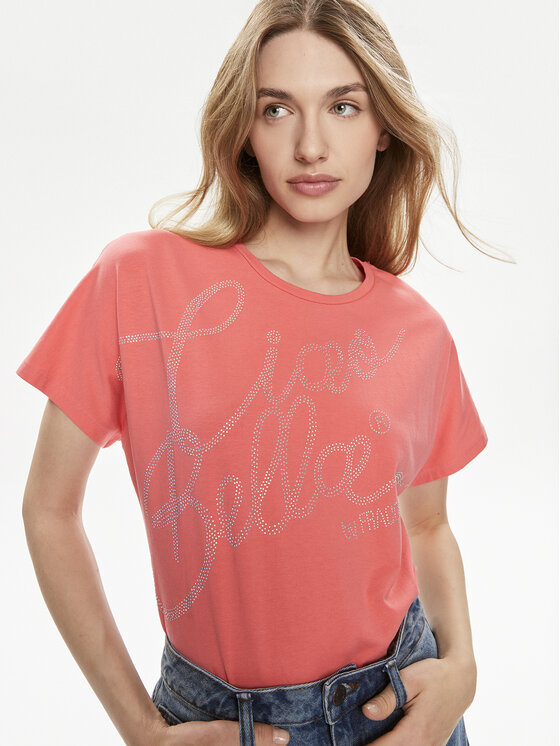 Fracomina Fracomina T-Shirt FP22ST3004J401N5 Rosa Regular Fit