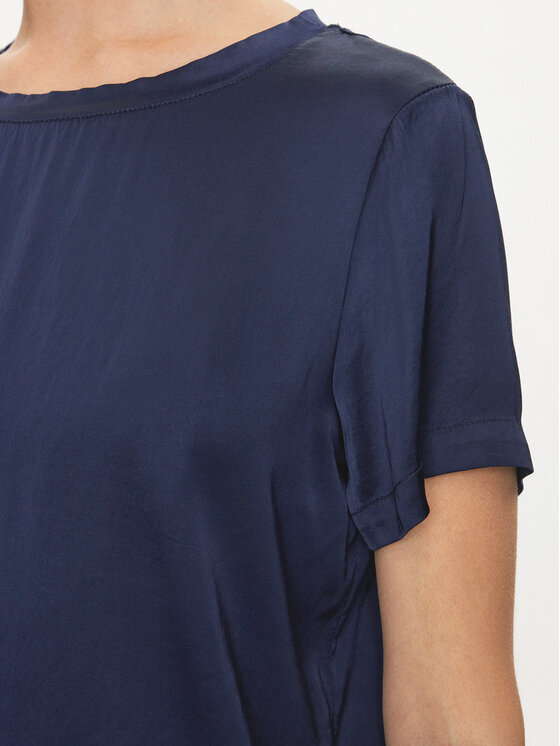ViCOLO ViCOLO Marškinėliai TB0040 Tamsiai mėlyna Regular Fit