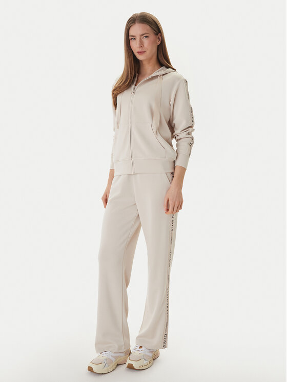 Guess Guess Pantaloni da tuta W6GB29 K3282 Beige Regular Fit