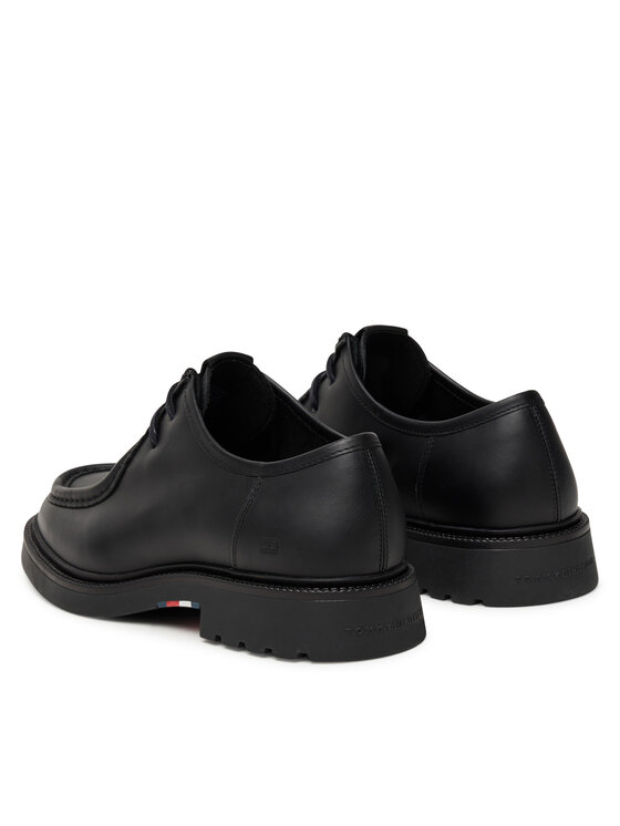 Tommy Hilfiger Tommy Hilfiger Cipele Comfort Lwt Moc Toe FM0FM05588 Crna